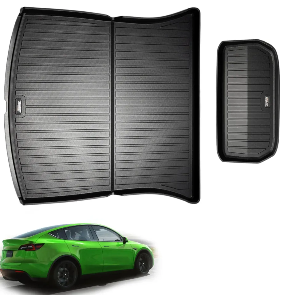 2befair Premium Gummimatten Kofferraumset Model Y 2-tlg Frunk