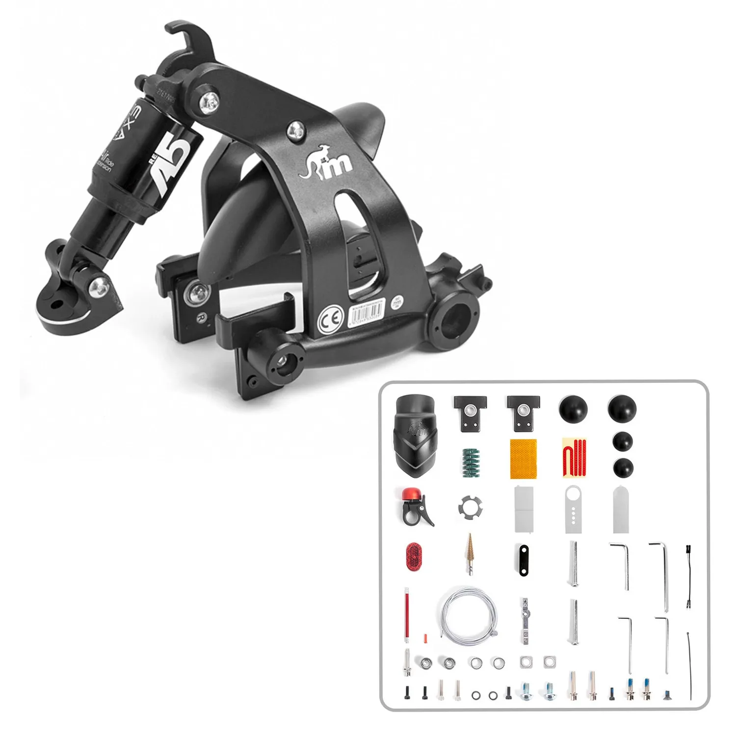 Monorim MRE Luft-Federung hinten Isinwheel S9 Pro
