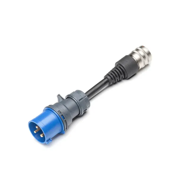 Juice Booster Adapter CEE32 230V 1-phasig blau