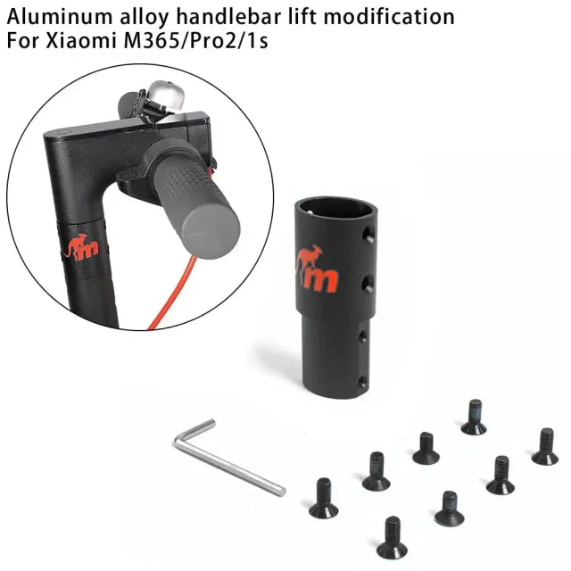 Monorim E1 Lenkererhöhung Hiboy A2Pro Alu 5 cm