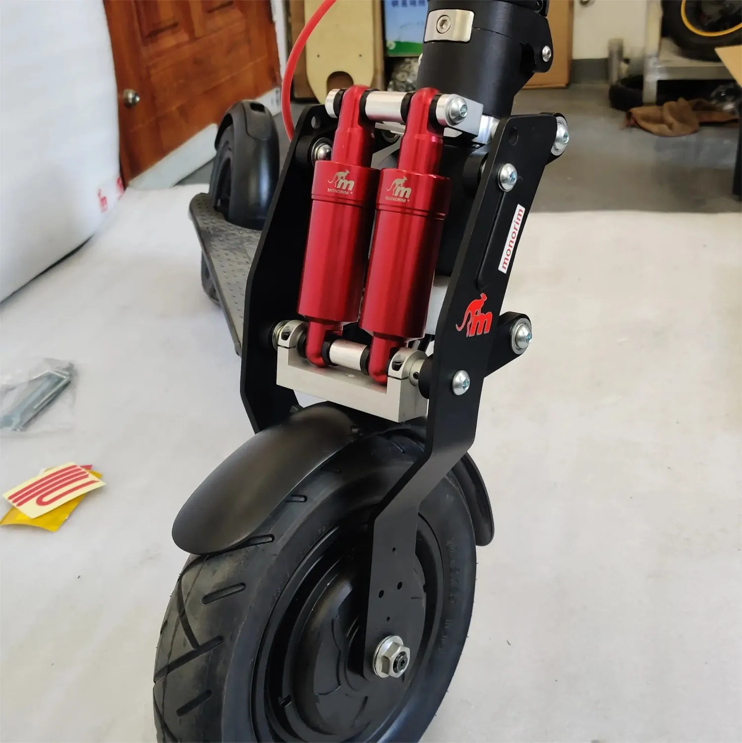 Monorim M0-HX Dual Vorderrad-Federung für HX X8 Pro 400mm