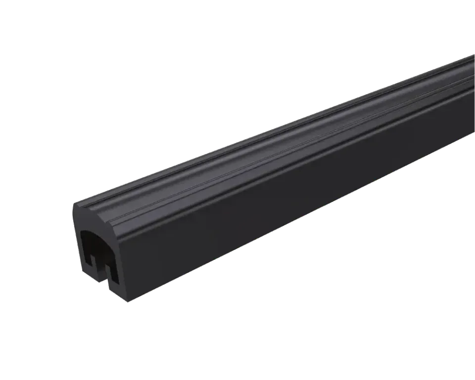 Lokhen PVC-Gummi-Profil 2,6m für Heckstoßstange