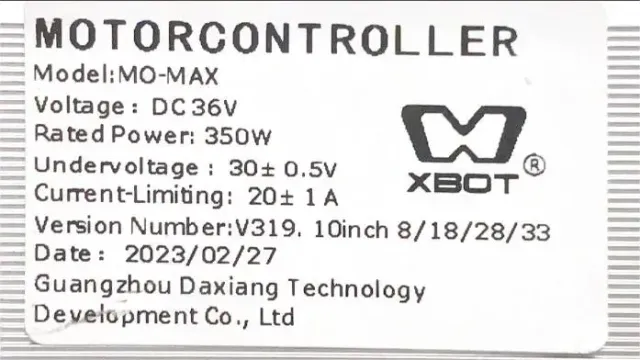 Monorim T0S Controller 36V 350W Steuergerät