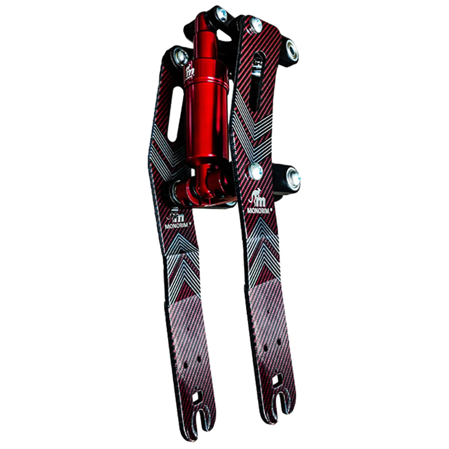 MONORIM MV0 Federung für Navee V25i V40 V50 Rot