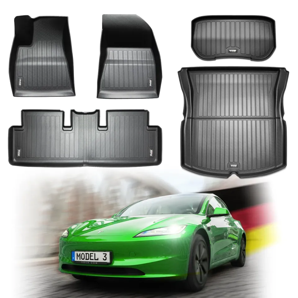 2befair Gummimatten Gesamtset Model 3 Highland 5 Matten