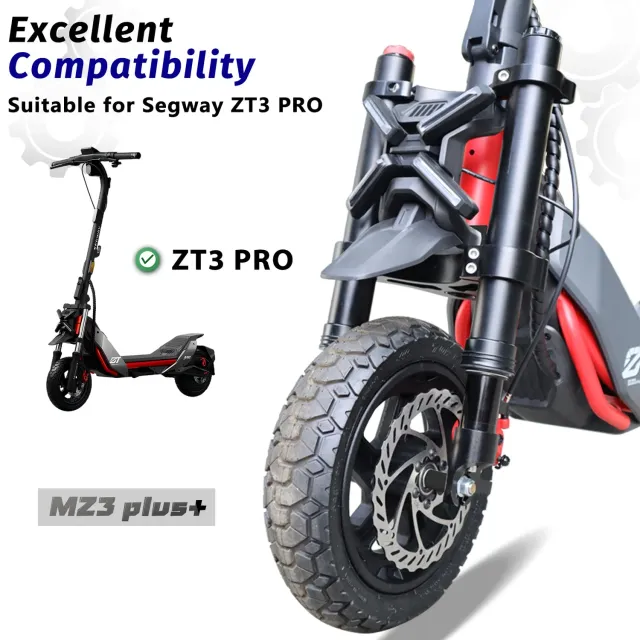 Monorim MZ3 Plus Vorderradfederung für Segway ZT3 Pro Schwarz