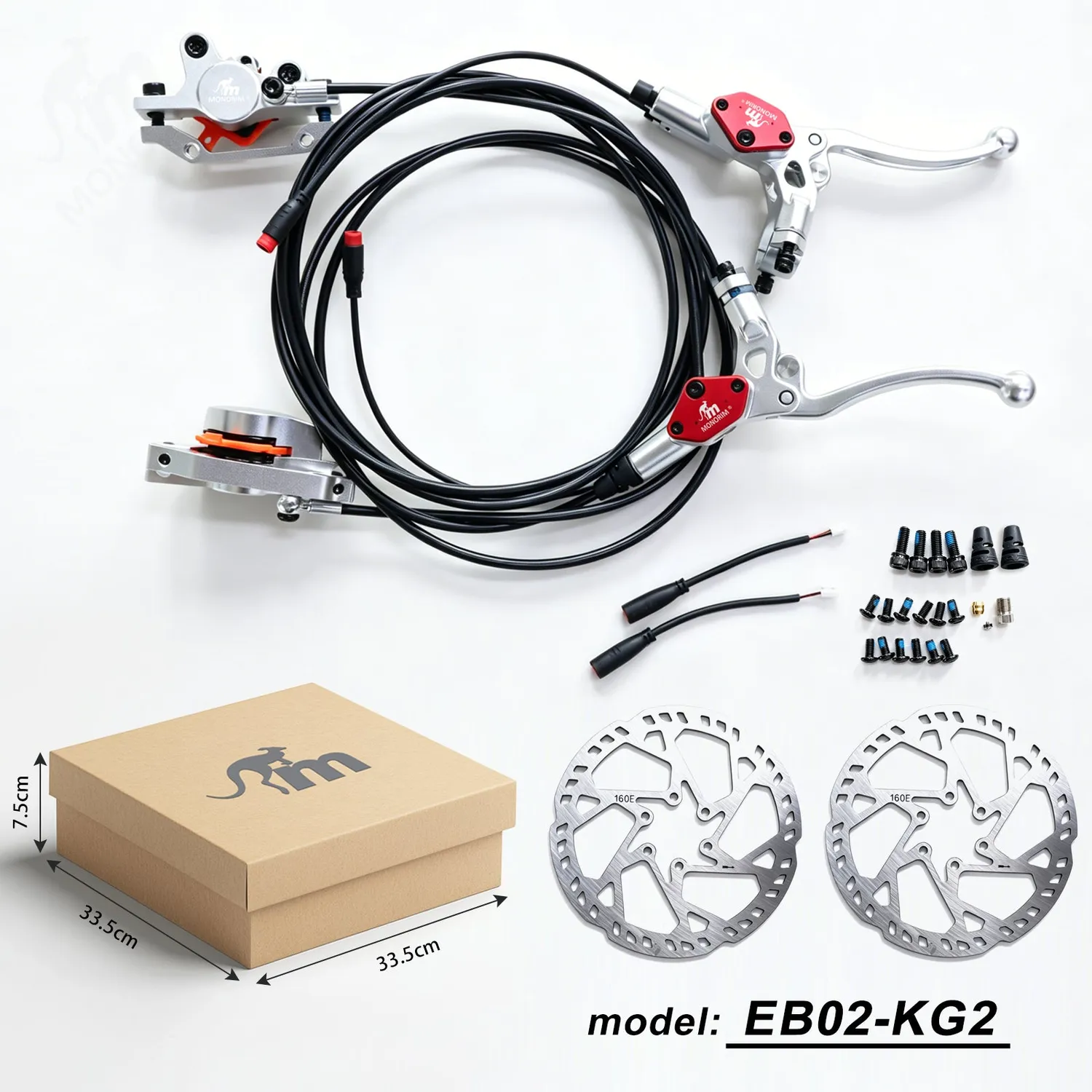 Monorim EB02-KG2 Hydraulikbremse Set G2 Max