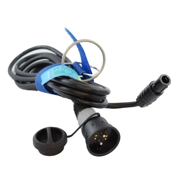 Bike Energy Ladekabel Zündapp-2 Gepäckträger 1,9 m 5 A