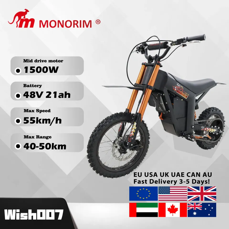 Monorim Wish007 E-Moto 55km/h 48V 21Ah Dirtbike