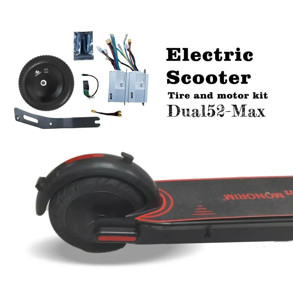 Monorim Dual52 Max AWD-Kit 48V 500W für Ninebot G30 DII