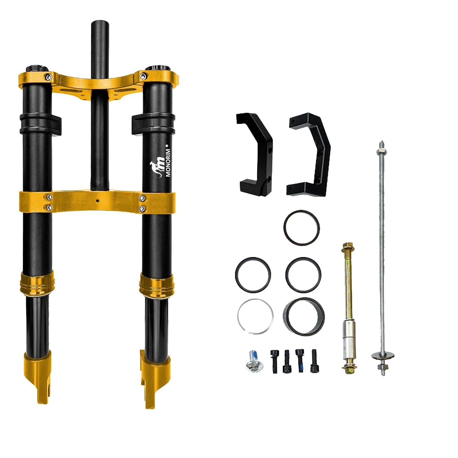 Monorim MD0 Vorderrad Federung 490 mm Coil schwarz Minibike