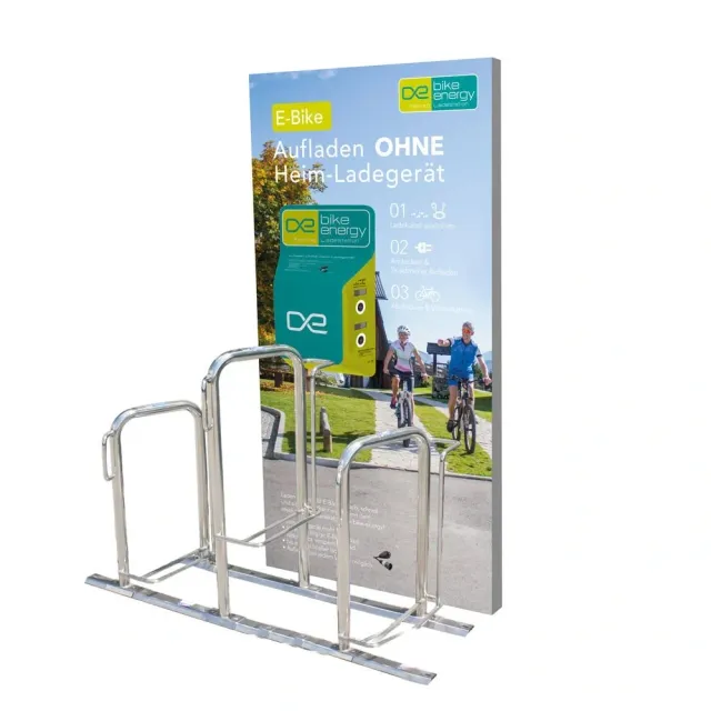Bike Energy RWP1 Rückwandplatte POINT Wandmontage