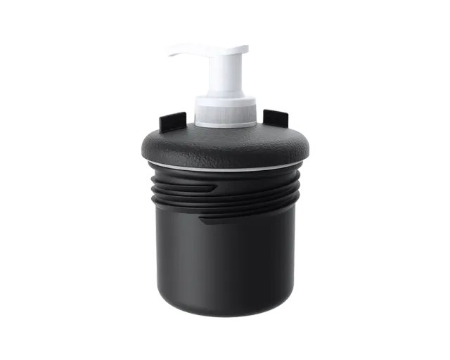 Lokhen Seifenspender Kanister 250 ml schwarz Dosierer