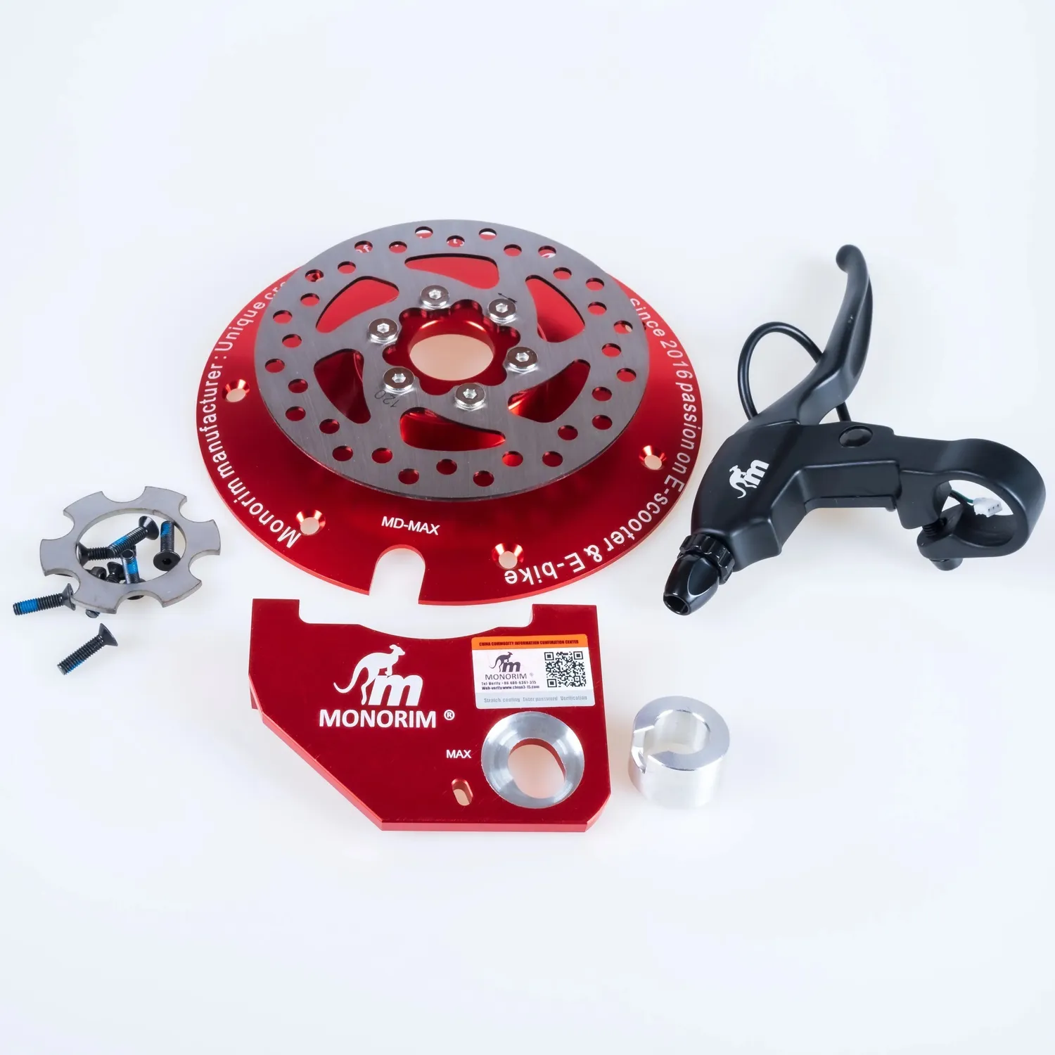 Monorim MD-MAX Scheibenbremsen Kit 120mm V2 Flyebike