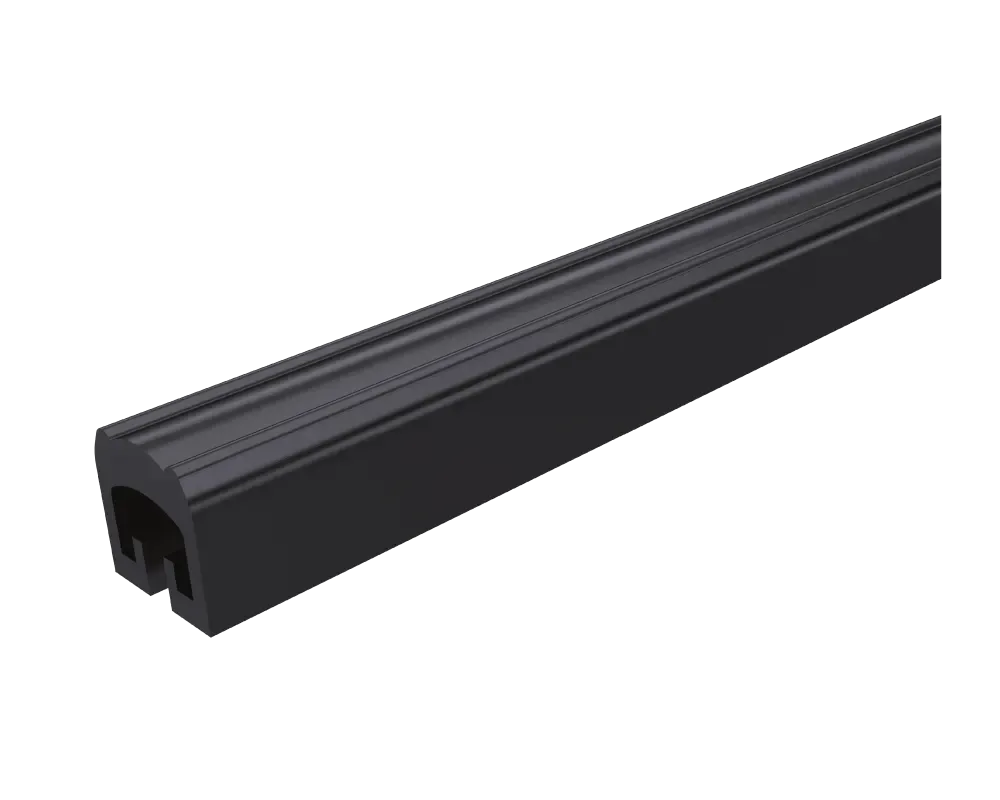 Lokhen PVC-Gummi-Profil 2,6m für Heckstoßstange