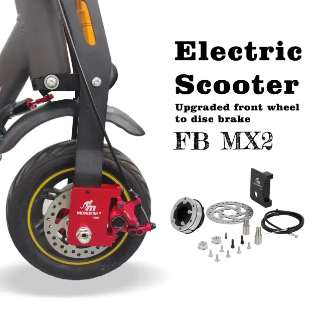 Monorim FB MX2 Scheibenbremse Schwarz Segway Max G2 G65
