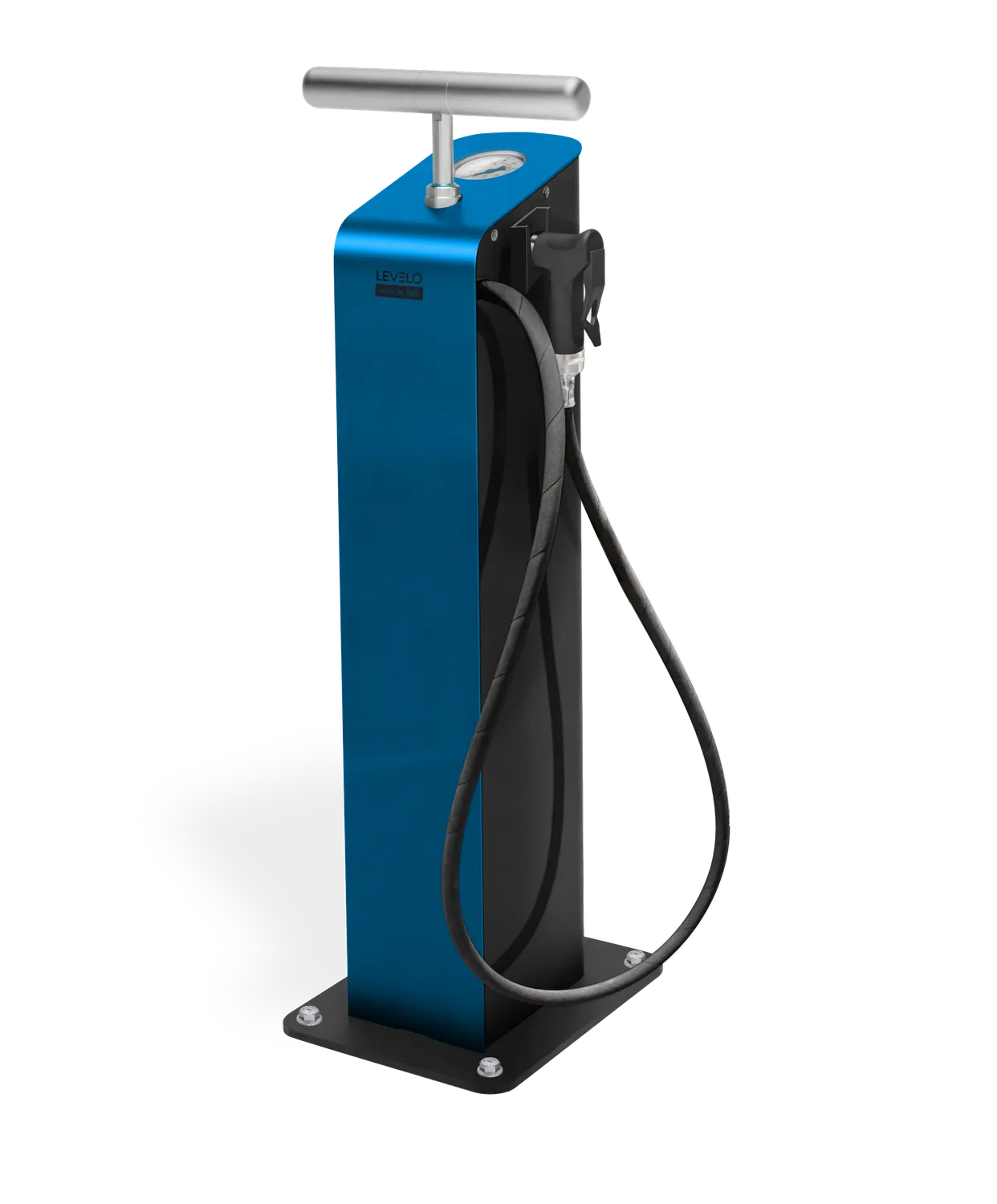 Bike Energy Levelo Air SL20 Luftpumpe Edelstahl