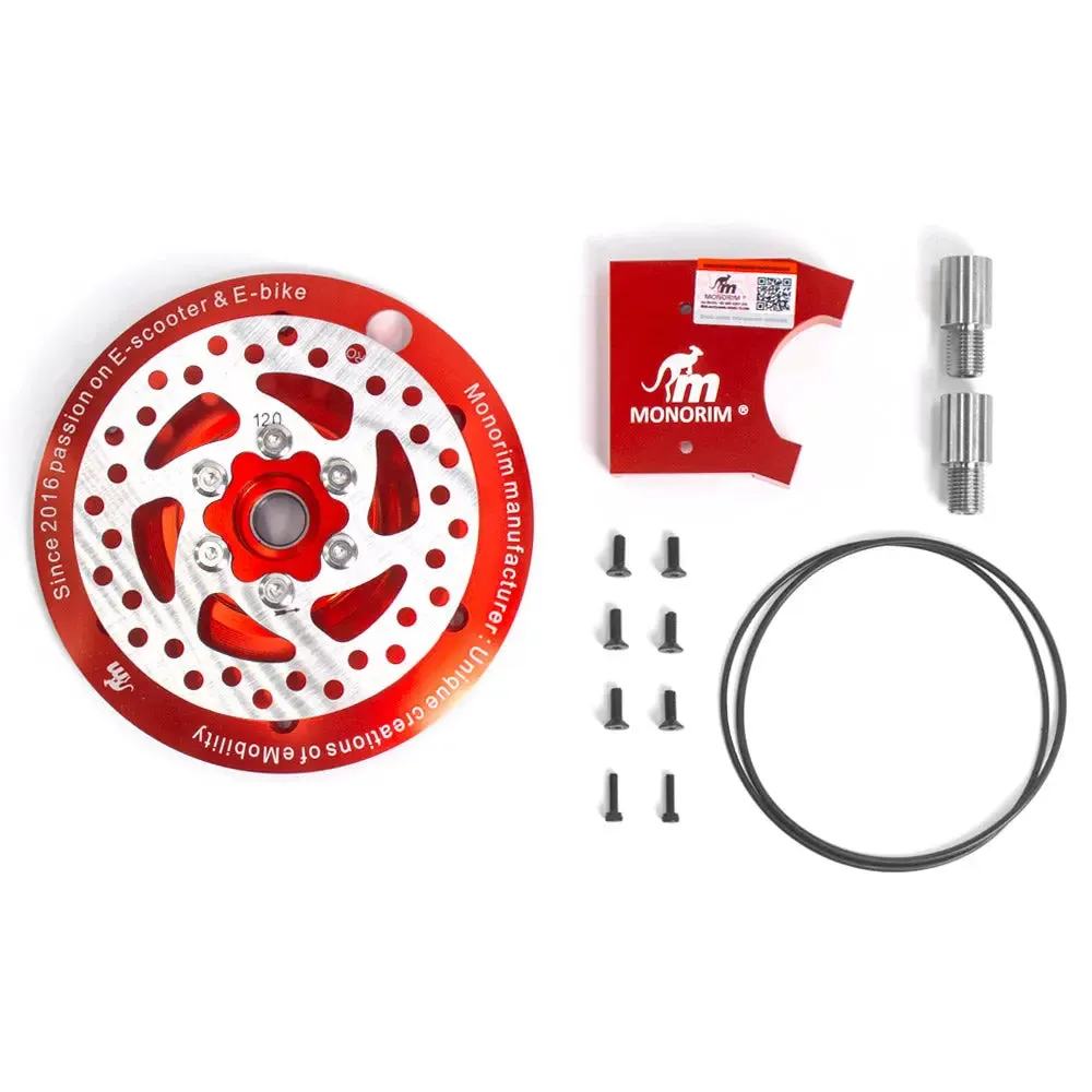 Monorim MD-FB Bremskit Schwarz 140mm für Hiboy KS4 Pro
